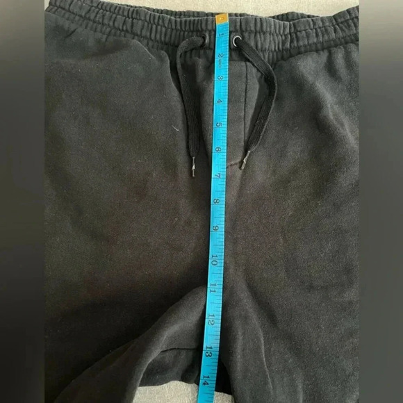 [M]Jordan Standard Fit Black Joggers Pant with Big Logo Figure - Picture 5 of 7